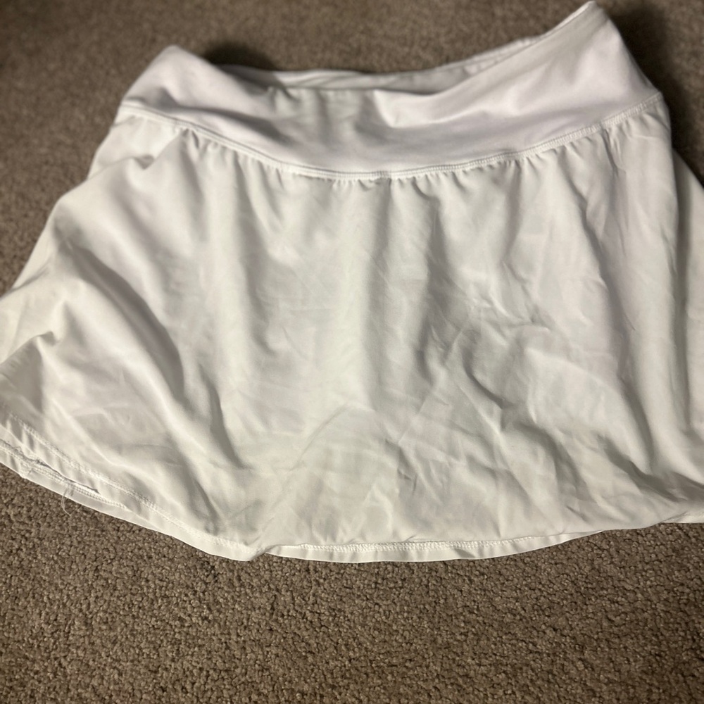 Zella White Mini Skirt